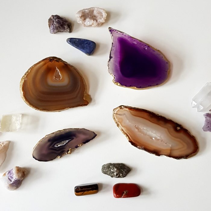 Beautiful Agate Geode Crystal Brooches - Choose Your Favourite Colour. - Image 2