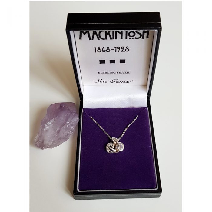 Sea Gems, Charles Rennie Mackintosh Silver Art Nouveau Necklace - Image 2