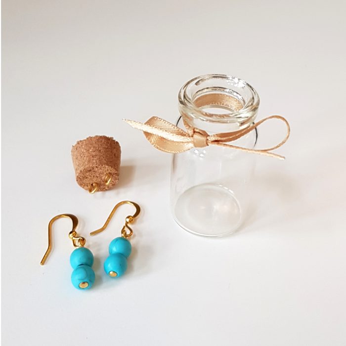 Semi Precious Gemstone, Gold Plated Earrings - Choose Gemstone's! - Image 5